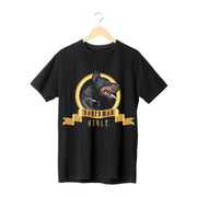Doberman Style Black T-Shirt